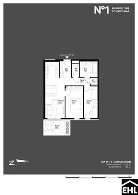 Immobilie kaufen in Bruck an der Leitha – 65,76 m², € 340.200 – Bild 10 von 10