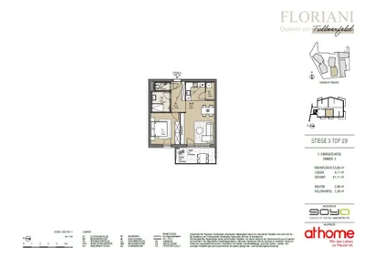 2-Zimmer-Wohnung kaufen in Tulln – 55 m², € 273.000 – Bild 23 von 23