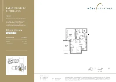 2-Zimmer-Wohnung kaufen in Wien – 50,35 m², € 439.000 – Bild 9 von 10