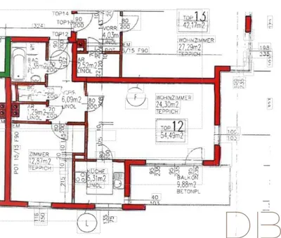 2-Zimmer-Wohnung kaufen in Baden – 54,49 m², € 199.000 – Bild 16 von 16