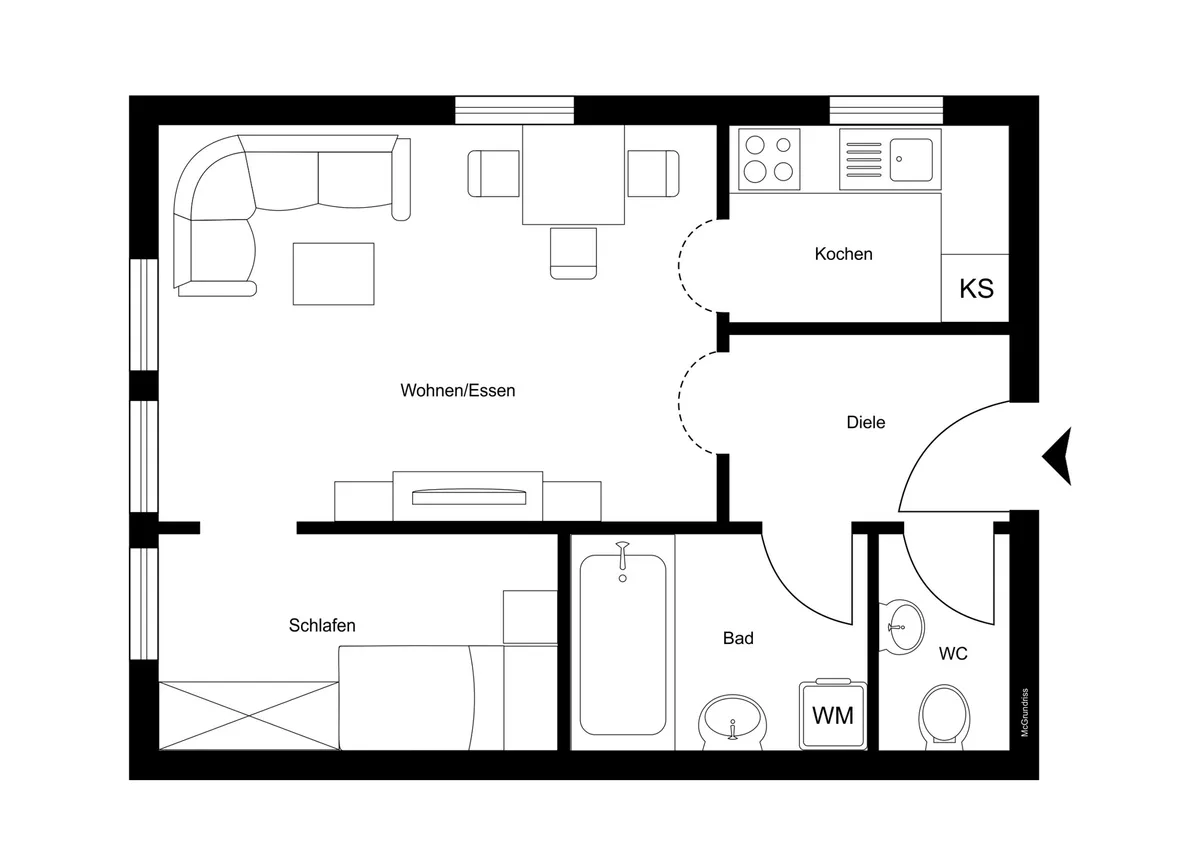 Wohnung – Höchst - Ansicht 2