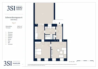 Immobilie kaufen in Wien – 80,31 m², € 185.000 – Bild 5 von 5