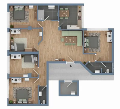 6-Zimmer-Wohnung mieten in Kufstein – 141,99 m², € 2.420 – Bild 18 von 18