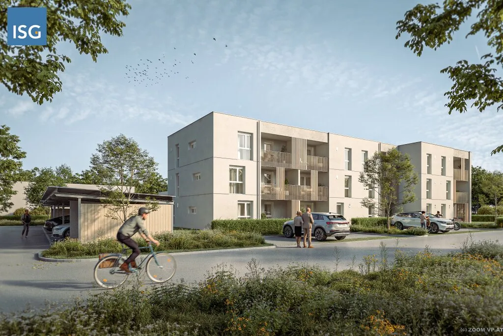 NEUBAU Erstbezug Mietkauf - 3-Zimmer mit Carport, Top 8 im 1. OG – pohled 3