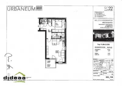 Wohnung mieten in Klagenfurt – 54 m², € 908 – Bild 9 von 9