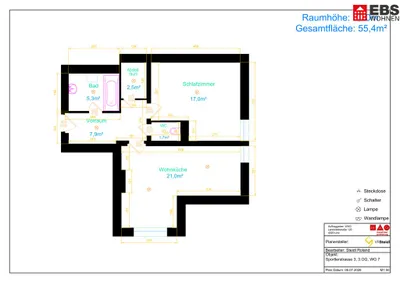 2-Zimmer-Wohnung mieten in Perg – 55,84 m², € 595 – Bild 19 von 19