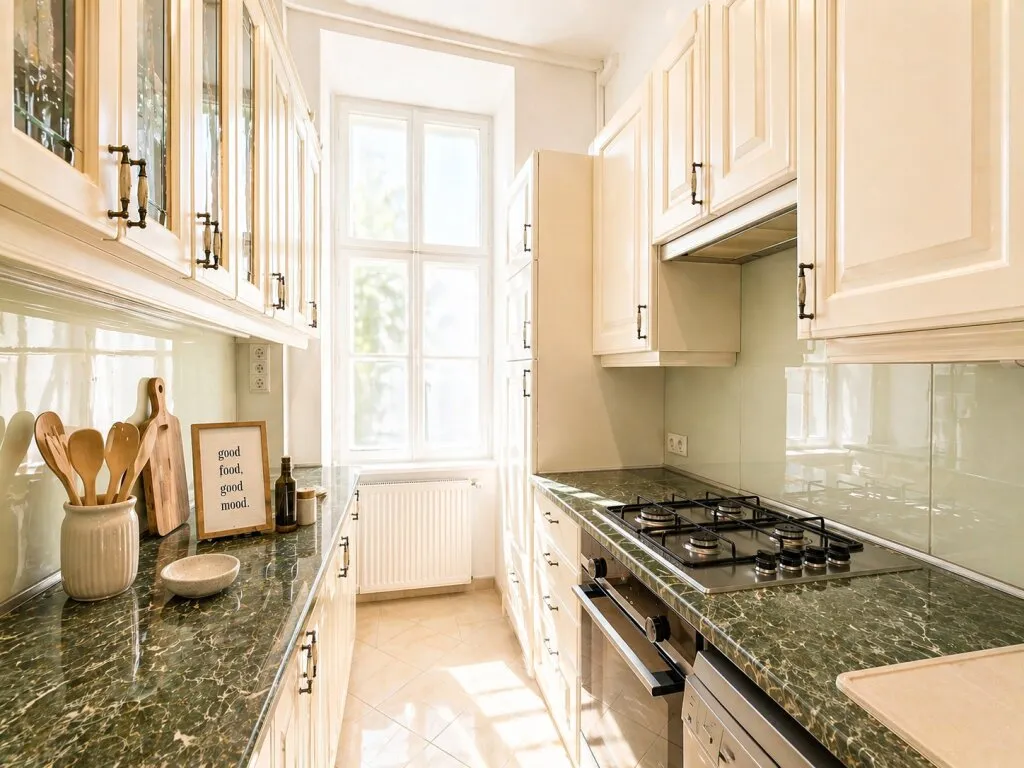 CITY-APARTMENT + Hofruhelage + 2 Zimmer + ca. 80m² WFL + Einbauküche - Ansicht 3
