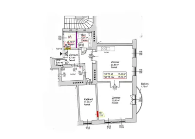 3-Zimmer-Wohnung kaufen in Wien – 75 m², € 538.900 – Bild 13 von 13