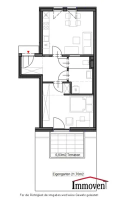 2-Zimmer-Wohnung mieten in Graz – 46 m², € 670 – Bild 11 von 11