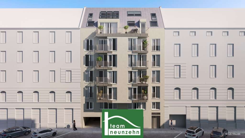 AUFLEEBEN Modernes Wohnen mit inkludierter Einbauküche in ruhiger