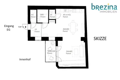1-Zimmer-Wohnung mieten in Wien – 57,38 m², € 1.398 – Bild 12 von 12