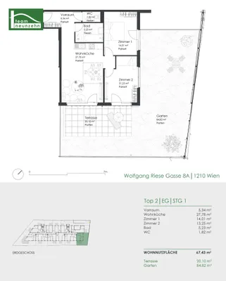 Immobilie kaufen in Wien – 67,43 m², € 409.000 – Bild 20 von 20