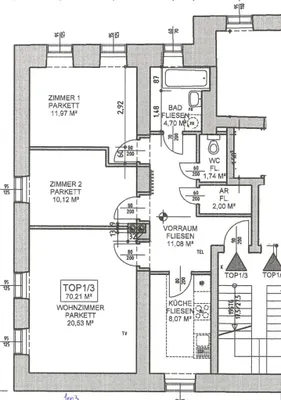 3-Zimmer-Wohnung mieten in Scheibbs – 70,21 m², € 618 – Bild 8 von 8