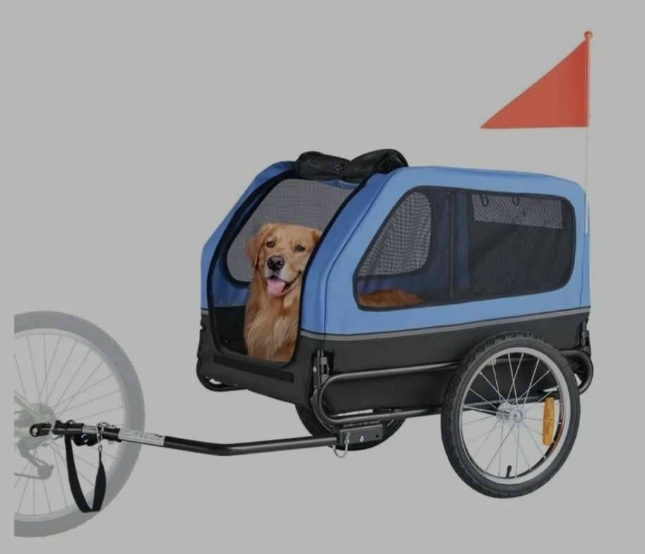 Hunde Fahrradanhnger Blau von Vevor,  120,- (9900 Lienz) - willhaben