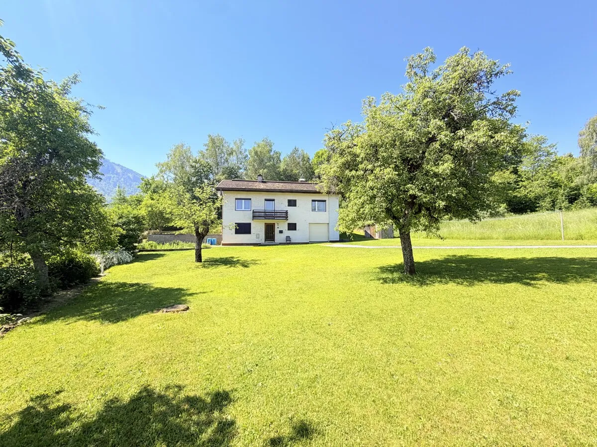 Einfamilienhaus mit großem Grundstück in ruhiger Naturlage von Schlatten bei St. Jakob - Ansicht 3