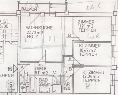 3-Zimmer-Wohnung mieten in Linz Land – 80,48 m², € 795 – Bild 10 von 10