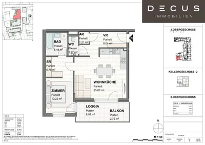 2-Zimmer-Wohnung mieten in Sankt Pölten – 57,4 m², € 949 – Bild 11 von 11