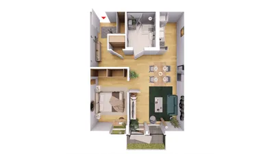 2-Zimmer-Wohnung mieten in Amstetten – 55 m², € 779 – Bild 6 von 7
