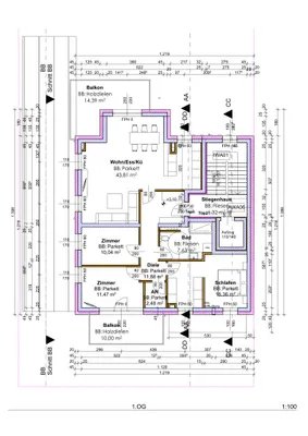 4-Zimmer-Wohnung kaufen in Linz – 105,67 m², € 573.300 – Bild 3 von 4