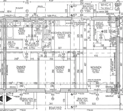 3-Zimmer-Wohnung mieten in Deutschlandsberg – 74,99 m², € 835 – Bild 2 von 2