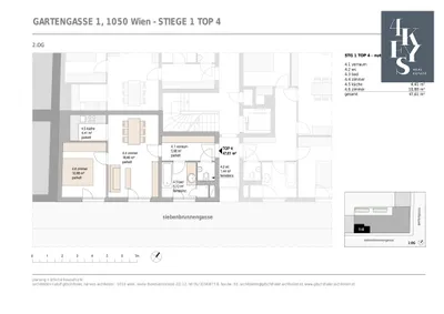 2-Zimmer-Wohnung mieten in Wien – 47,61 m², € 959 – Bild 12 von 14