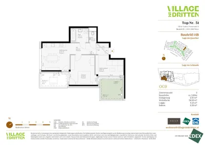 2-Zimmer-Wohnung kaufen in Wien – 58,94 m², € 529.000 – Bild 9 von 9