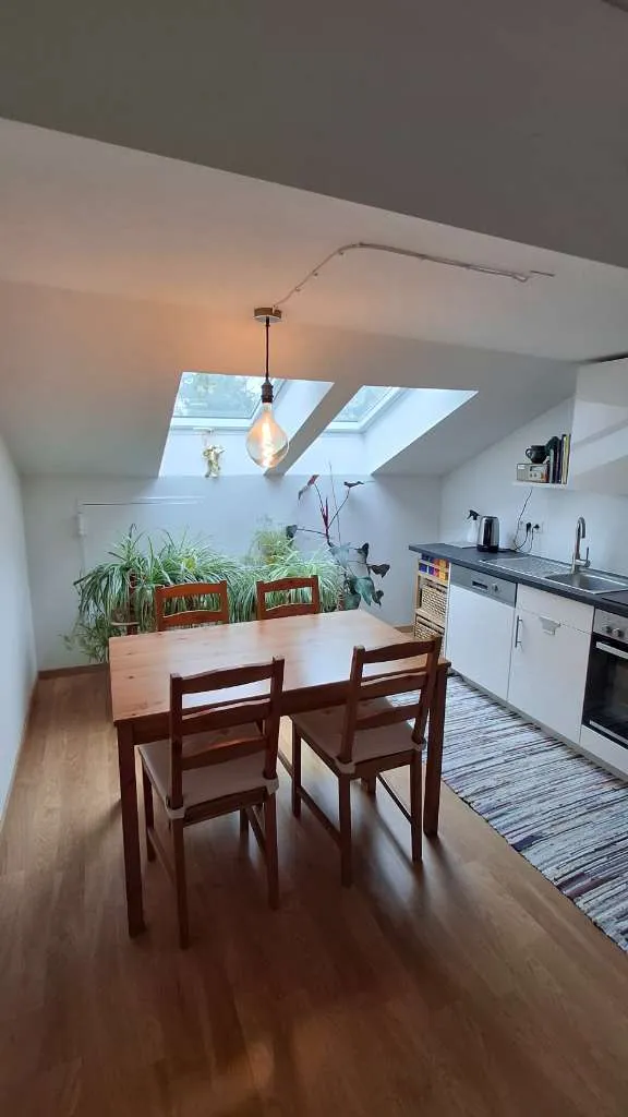 Nachmieter/ in gesucht: 50 m² Dachgeschosswohnung in ruhiger Lage Nähe Aumannplatz - Widok 3