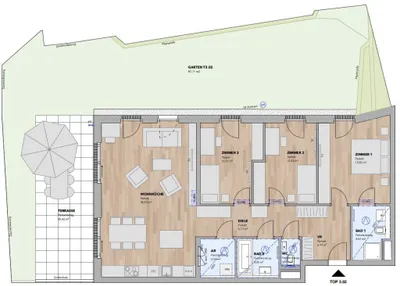 4-Zimmer-Wohnung kaufen in Sankt Pölten Land – 108,31 m², € 752.400 – Bild 3 von 15