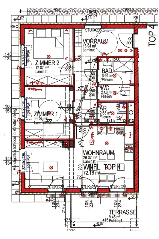 barrierefreie Wohnung in Groß Siegharts - Ansicht 3
