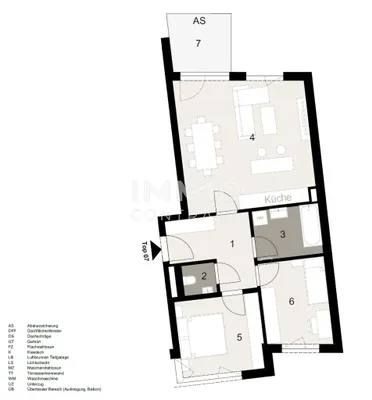 3-Zimmer-Wohnung kaufen in Wien – 69,15 m², € 449.000 – Bild 9 von 9