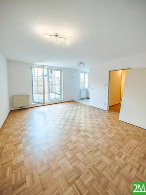 Gepflegte 2-Zimmer-Wohnung mit Terrasse