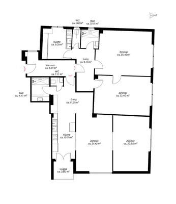 4-Zimmer-Wohnung kaufen in Wien – 146 m², € 1.348.000 – Bild 19 von 19
