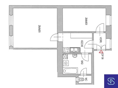 2-Zimmer-Wohnung mieten in Wien – 57 m², € 872 – Bild 12 von 12