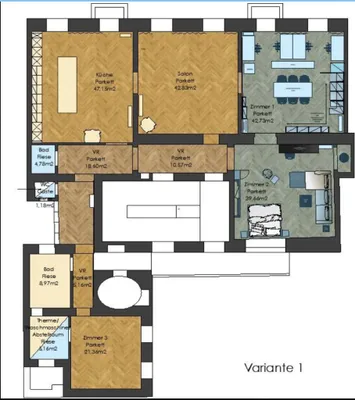 5-Zimmer-Gewerbeimmobilie mieten in Wien – 249,22 m², € 7.265 – Bild 13 von 15