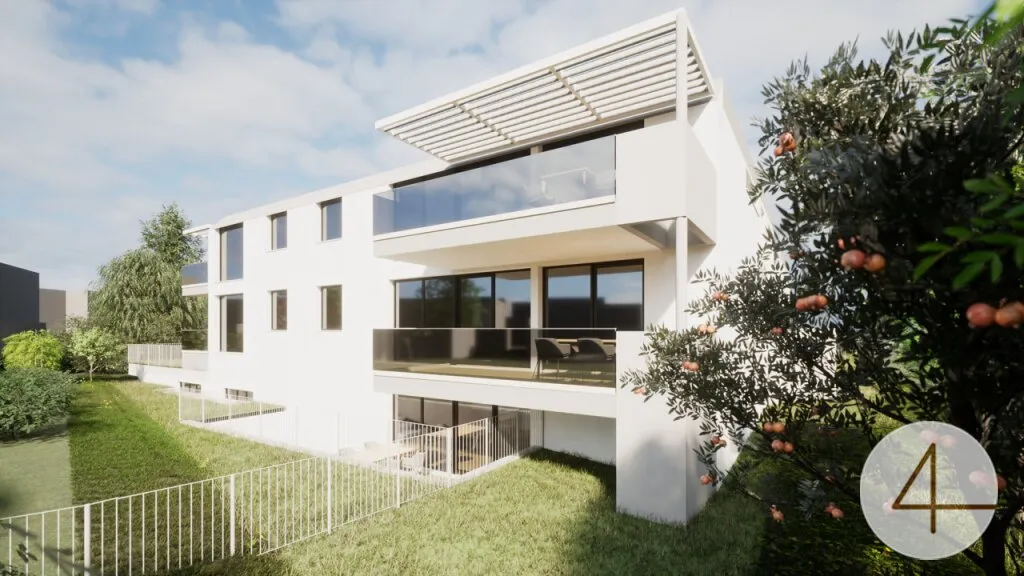 Baubewilligtes Wohnbauprojekt 12 Einheiten mit Tiefgarage im Kerngebiet von Strasshof - Ansicht 2