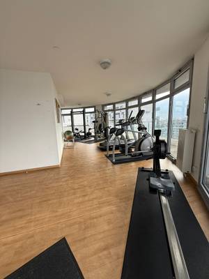 Exklusive voll möblierte 4-Zimmer-Wohnung mit Rooftop Pool, Sauna, Fitnessbereich & Garage in Wienerberg City