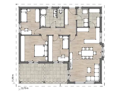 4-Zimmer-Haus kaufen in Sankt Pölten Land – 108 m², € 186.800 – Bild 3 von 7