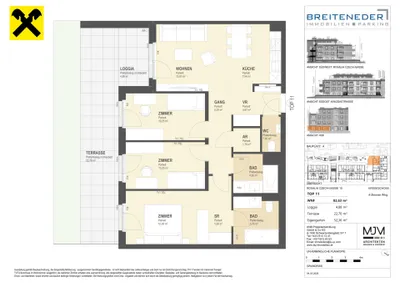 4-Zimmer-Wohnung kaufen in Korneuburg – 82,63 m², € 587.950 – Bild 8 von 8