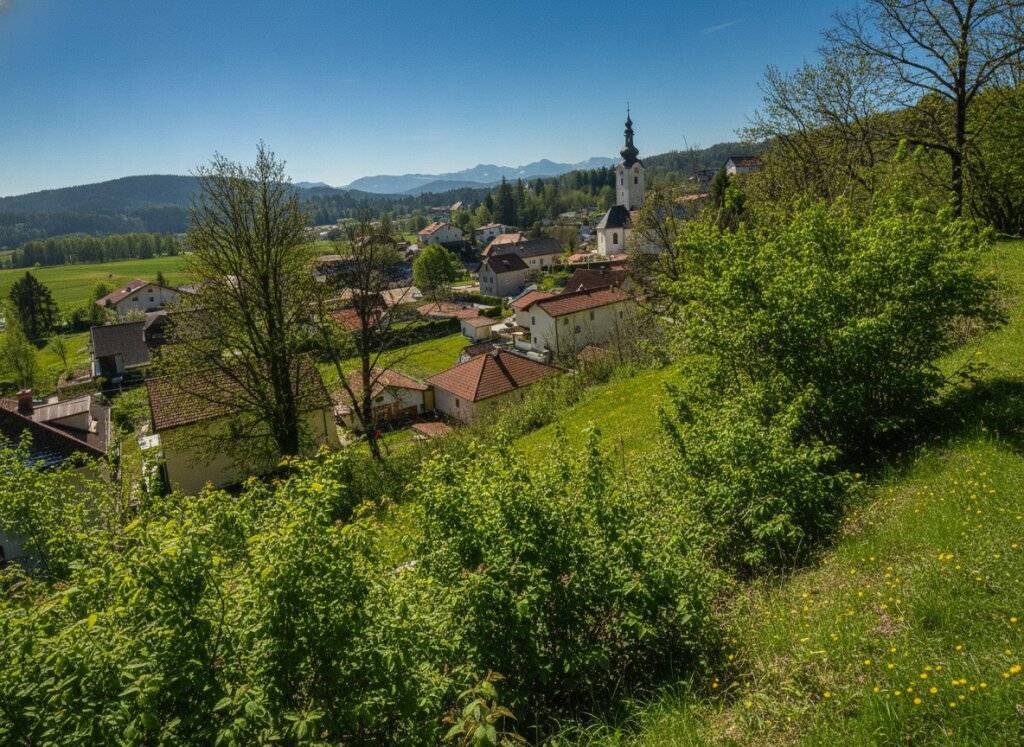Tultschnig / Klagenfurt - großzügiges Baugrundstück in Grünruhelage mit Panoramablick! - Ansicht 3