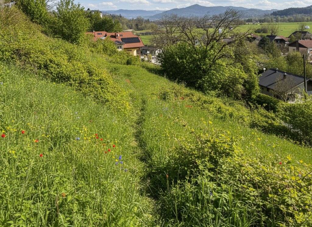 Tultschnig / Klagenfurt - großzügiges Baugrundstück in Grünruhelage mit Panoramablick! - Ansicht 2