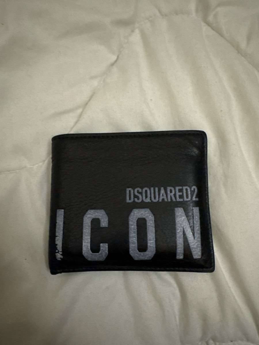 Originale Dsquared Geldbörse mit Rechnung