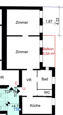2-Zimmer-Wohnung kaufen in Wien – 69 m², € 495.000 – Bild 16 von 16