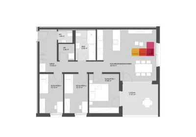 4-Zimmer-Wohnung kaufen in Dornbirn – 88,5 m², € 636.500 – Bild 20 von 20