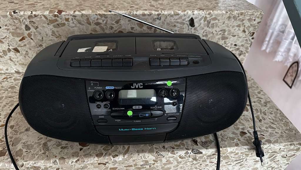 New vintage jvc cheapest portable cd player