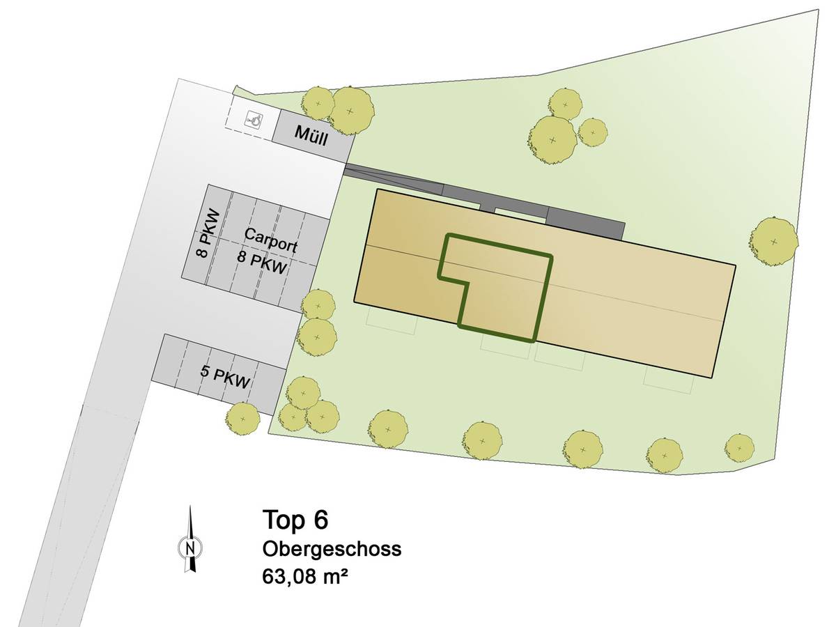Helle 2-Zimmer-Wohnung mit Balkon inkl. Küchenblock - geförderte Miete ODER geförderte Miete mit Kaufoption - 2 Zimmer - Ansicht 3