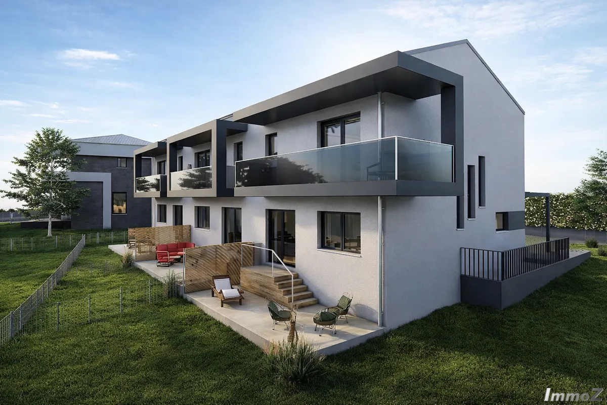 Gratkorn: Modernes Eckreihenhaus mit großem Garten | Neubau | Erstbezug | 4 Zimmer | Top 2 - Ansicht 3