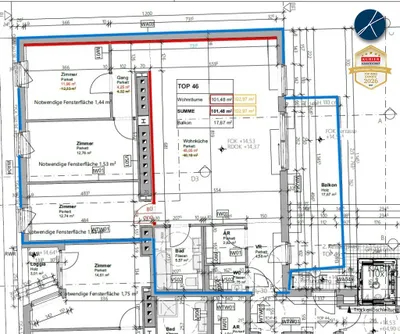 4-Zimmer-Wohnung kaufen in Wien – 101,48 m², € 609.000 – Bild 5 von 24