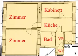 3-Zimmer-Wohnung kaufen in Wien – 53 m², € 62.500 – Bild 4 von 7
