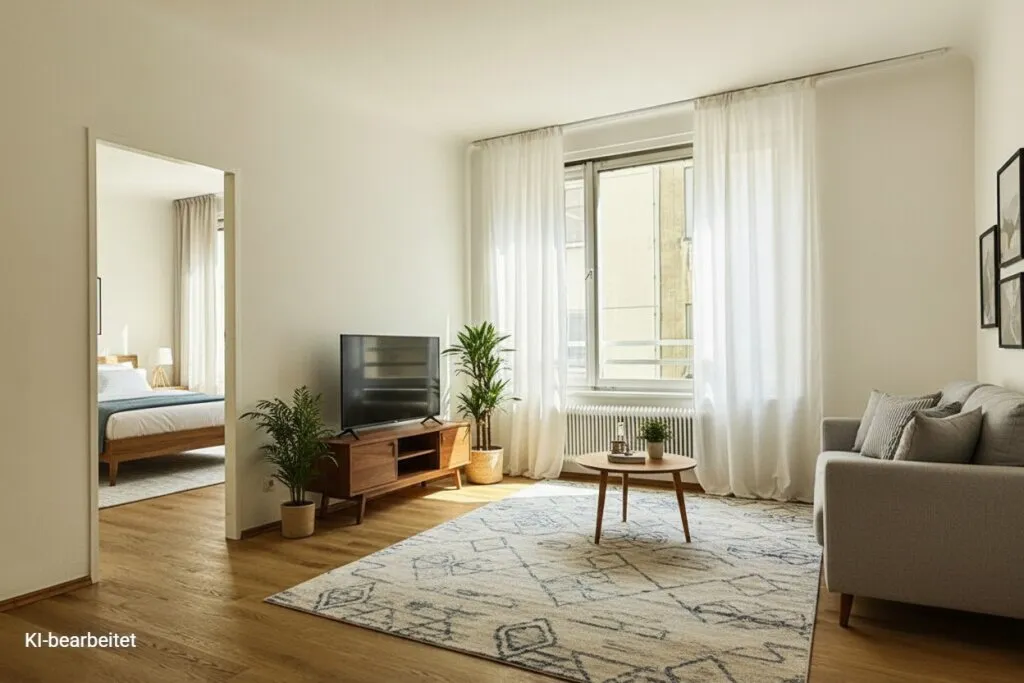 Viel Platz & Flexibilität - Mitten in Wien: Neu adaptiertes 104 m² City-Apartment mit zwei Eingängen - Ansicht 2