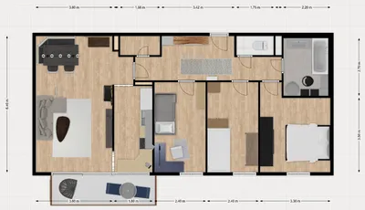 4-Zimmer-Wohnung mieten in Neunkirchen – 85 m², € 703 – Bild 14 von 14